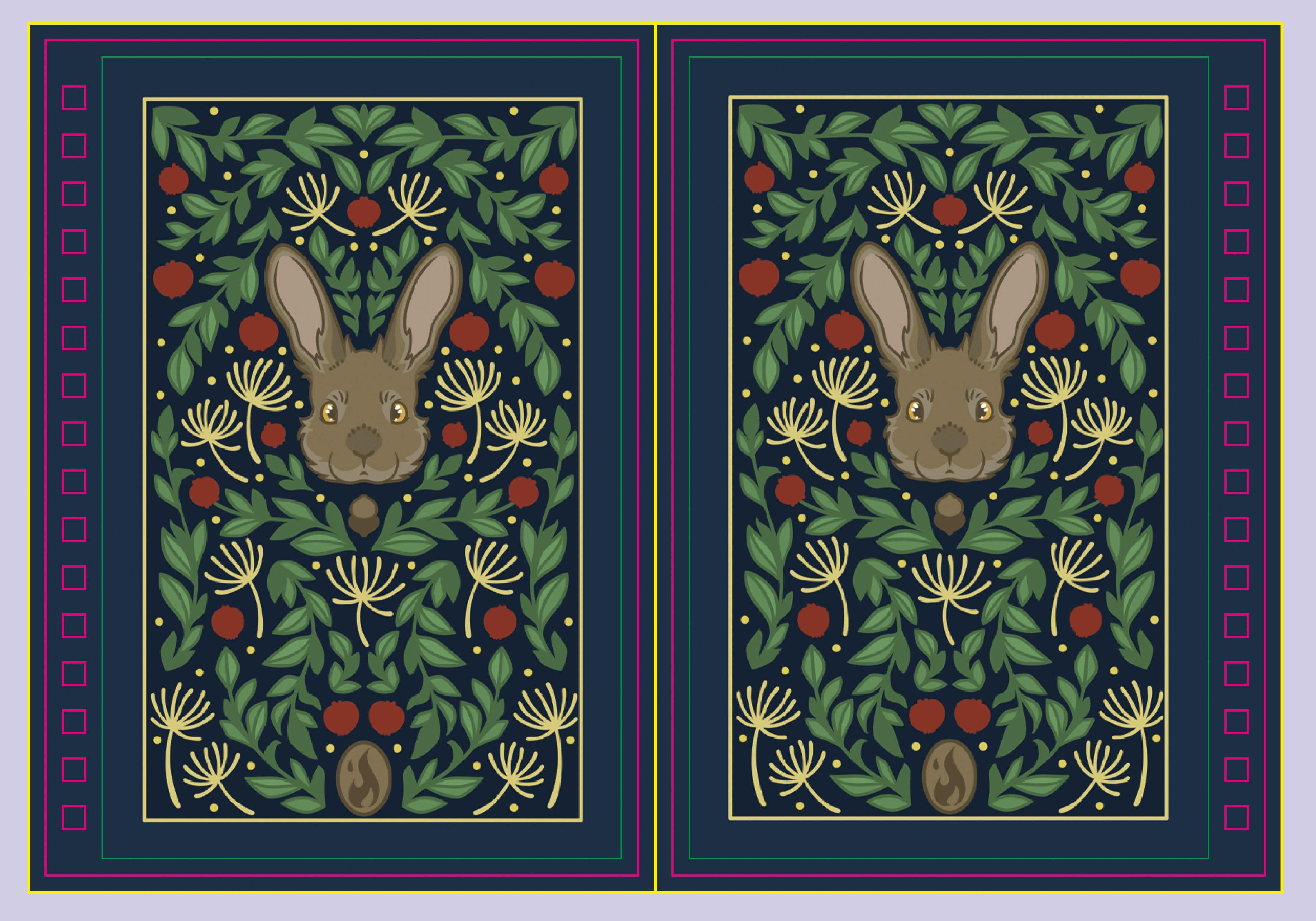 A6 Spiral Notebook Bunny 