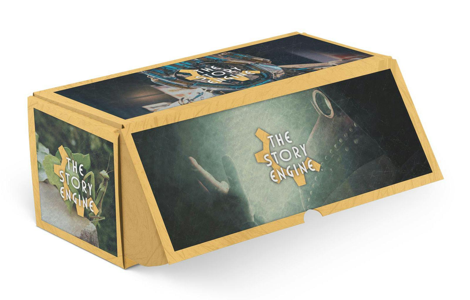 Folding Storage Box: Mask (Story) Design