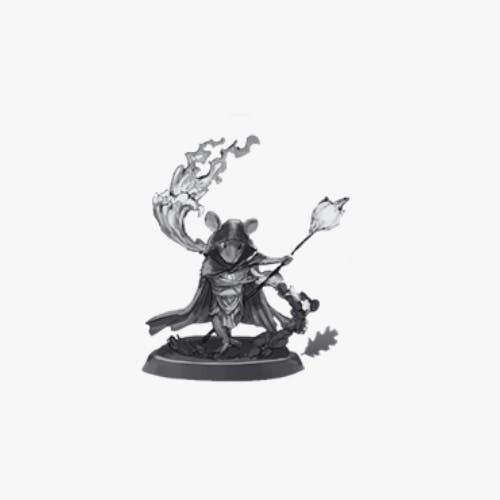 Mouse Wizard Miniature