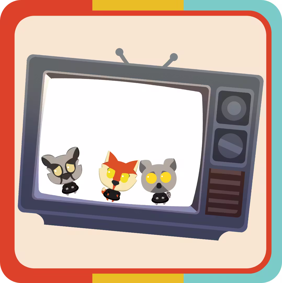 TV Frans Keychain Shaker