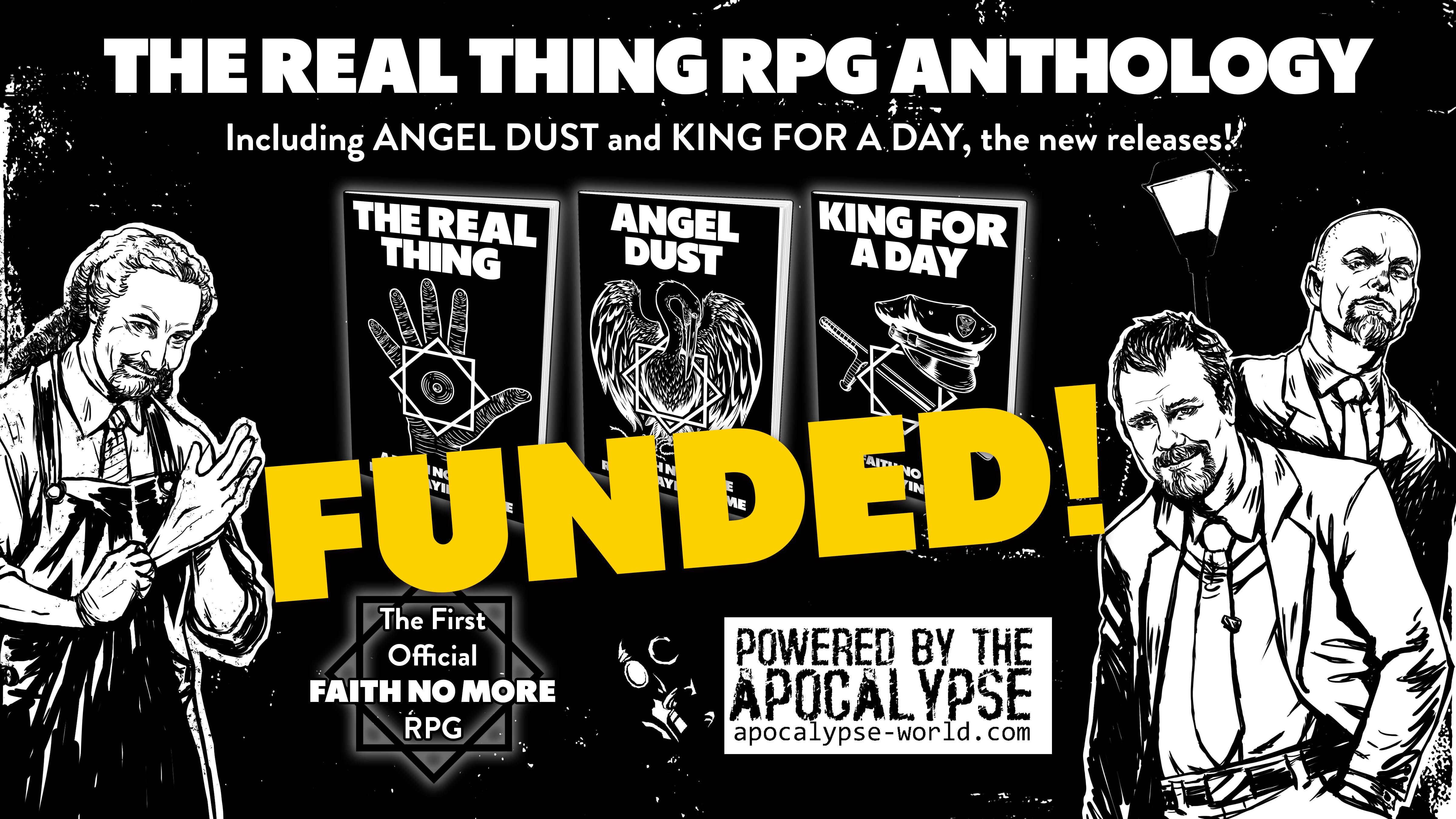 The Real Thing RPG -Angel Dust & King for a Day Project Update ...