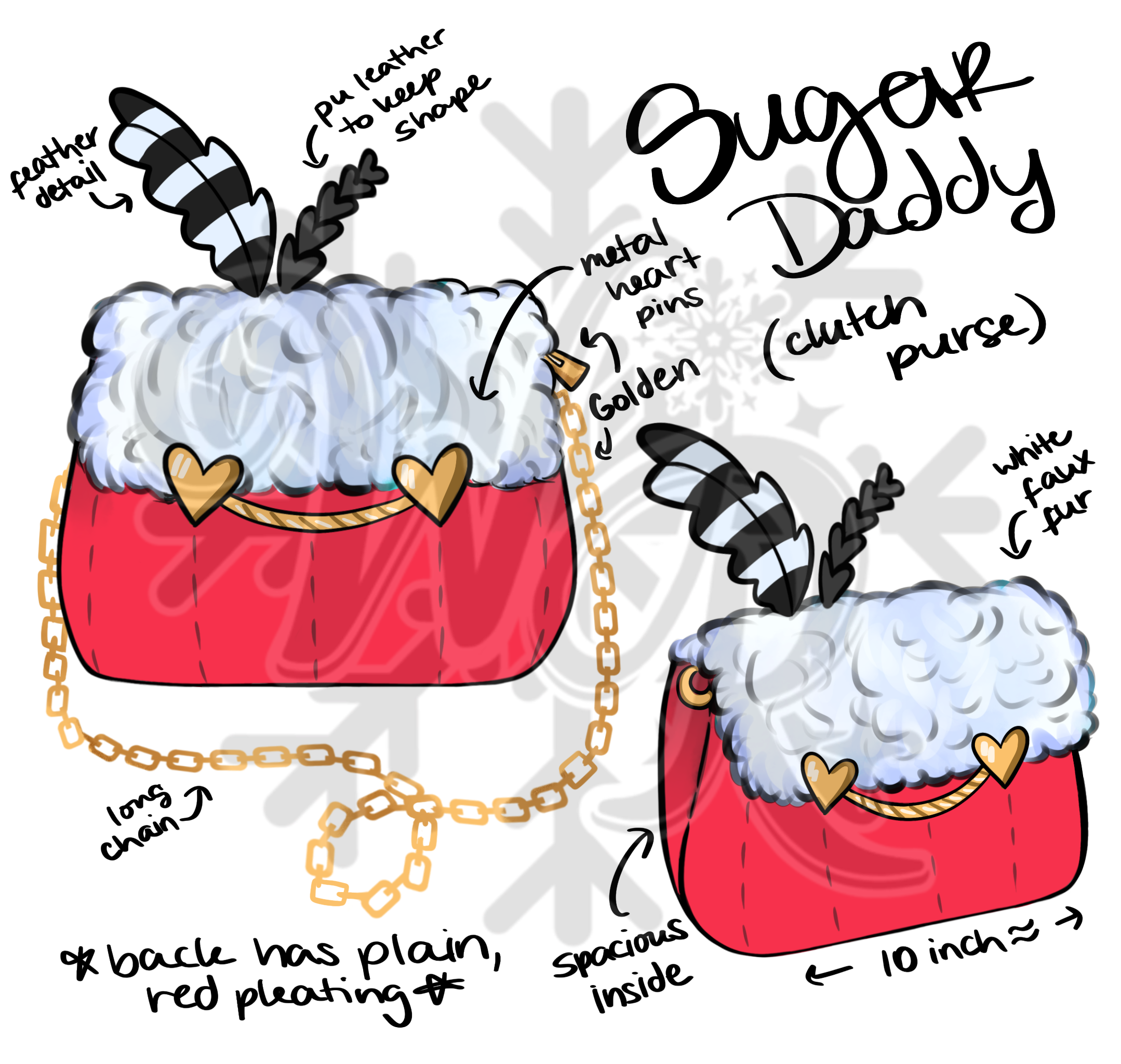 Add on Sugar Daddy Purse