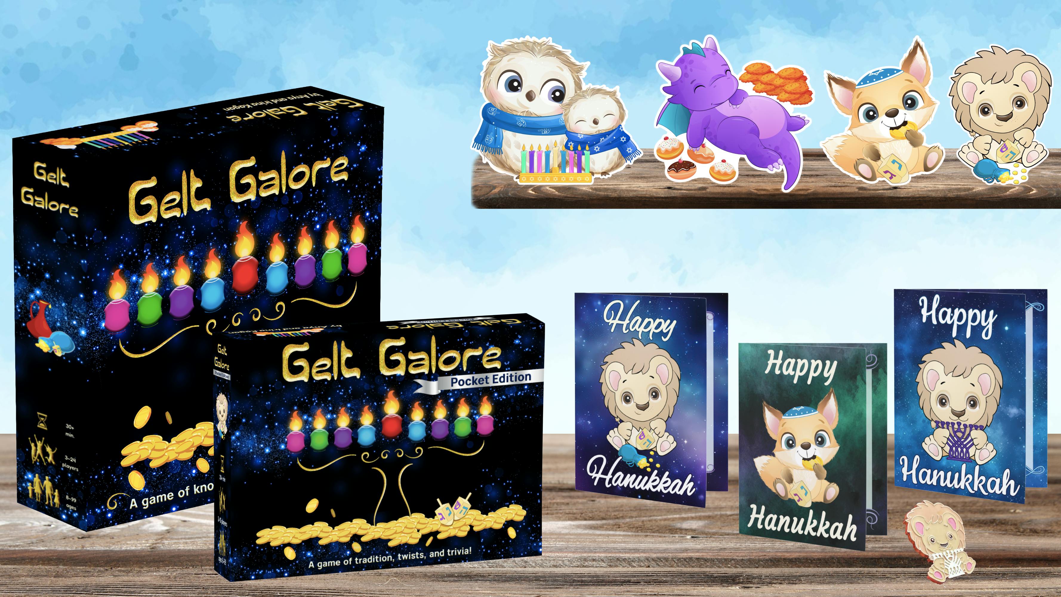 Gelt Galore and more Hanukkah goodies!