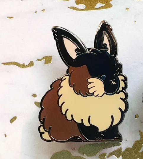 Charlie Enamel Pin
