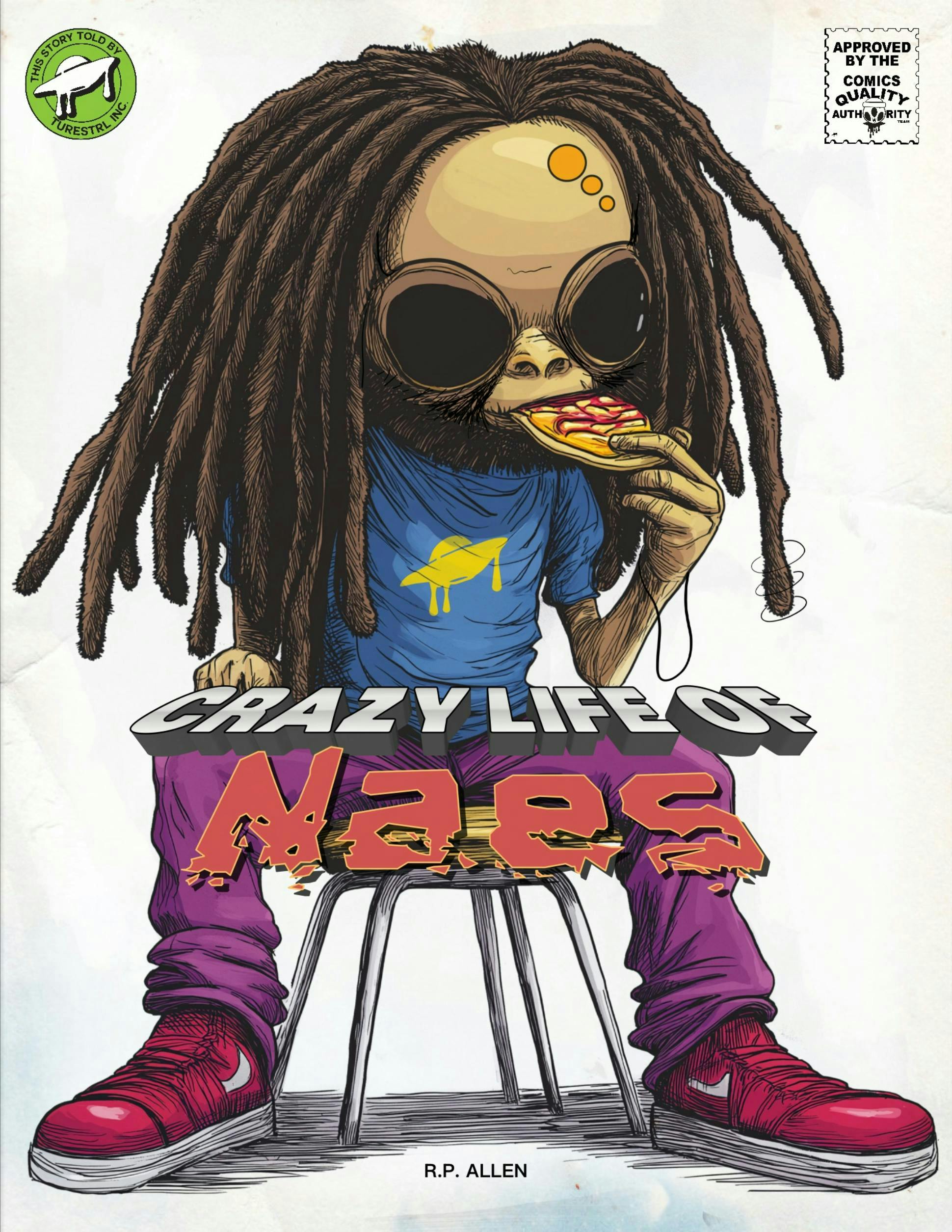 Crazy life of Naes comic book/ animated series