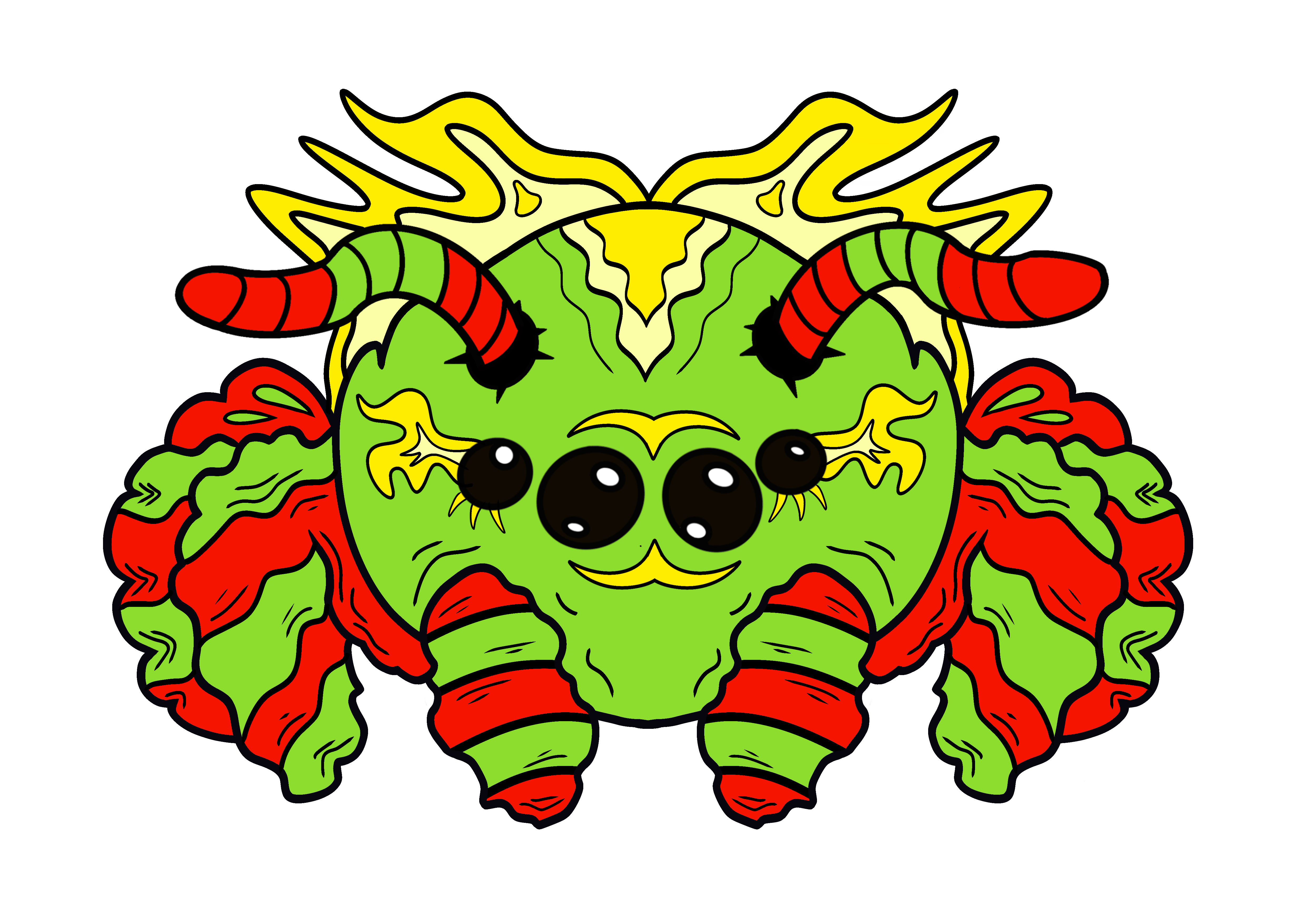 Green/red gummy