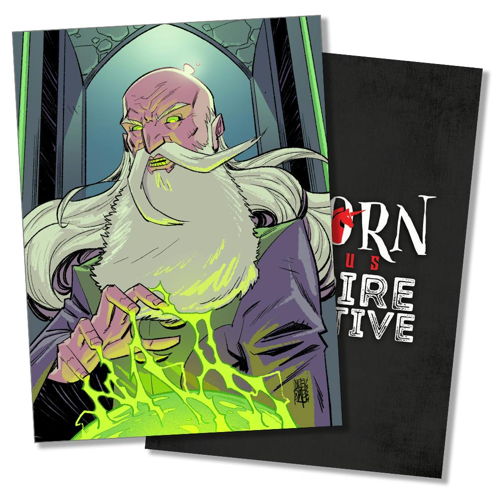 UVVD Series: Evil Space Wizard Trading Card