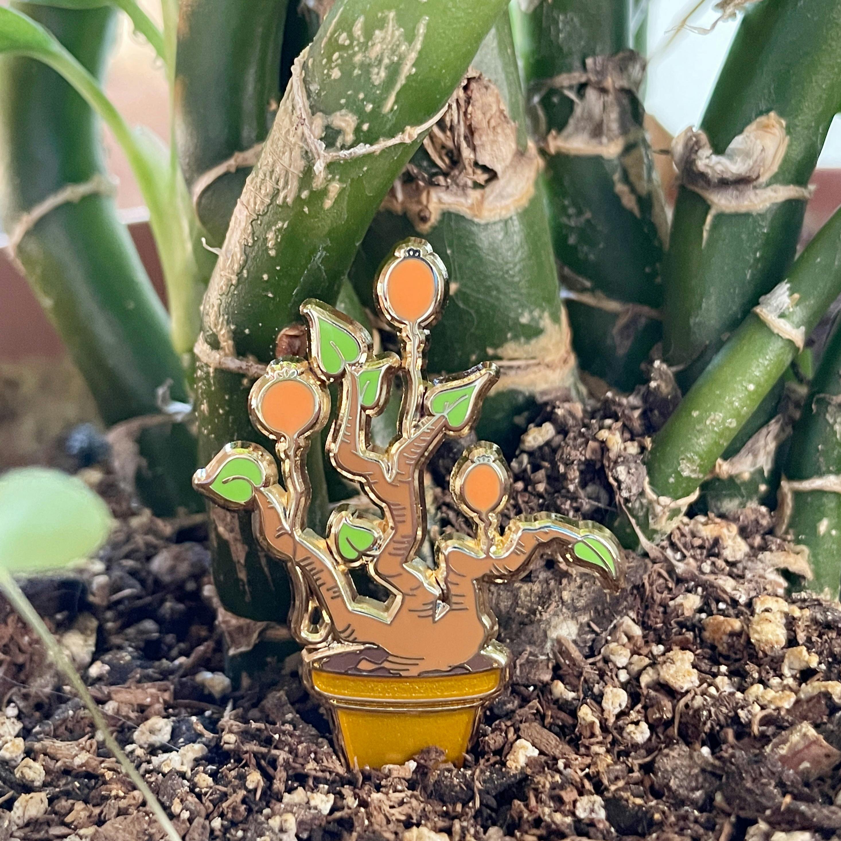 Nitro Plant Enamel Pin