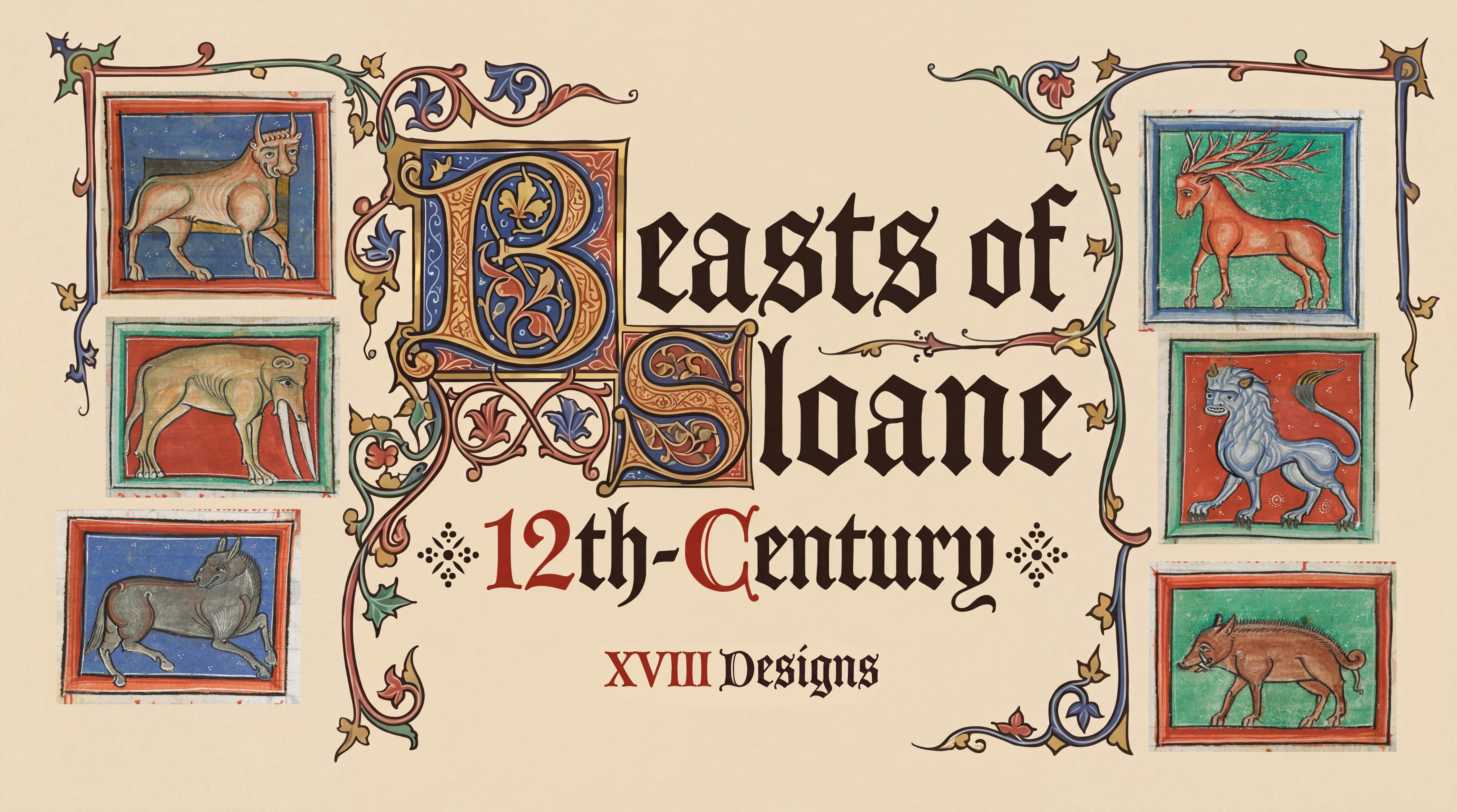Beasts of Sloane: 12th-Century Artisan Enamel Pins & Jewelry