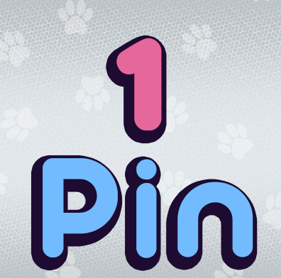 (1) Paw Mini Pin