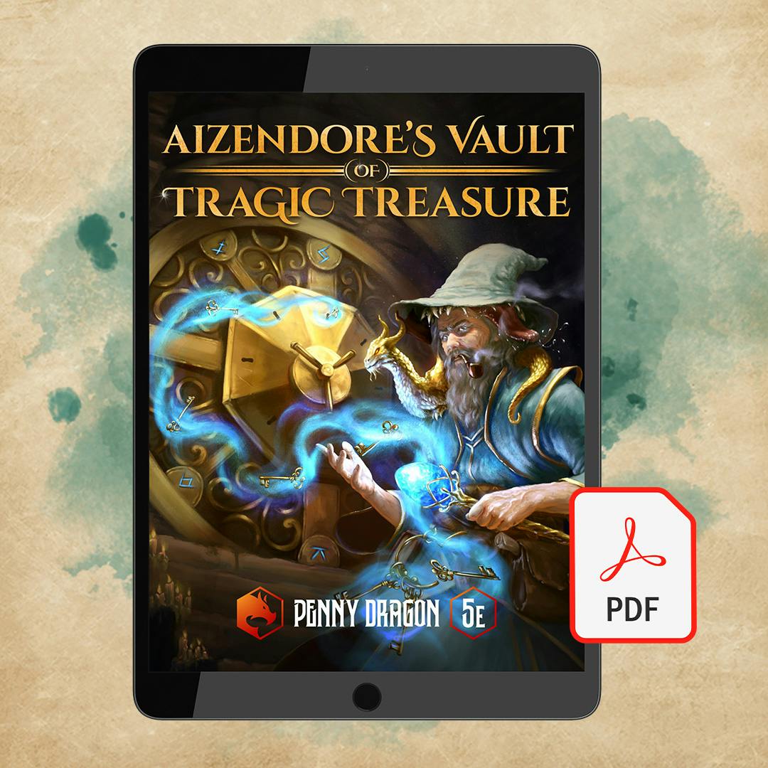 Aizendore’s Vault of Tragic Treasure PDF