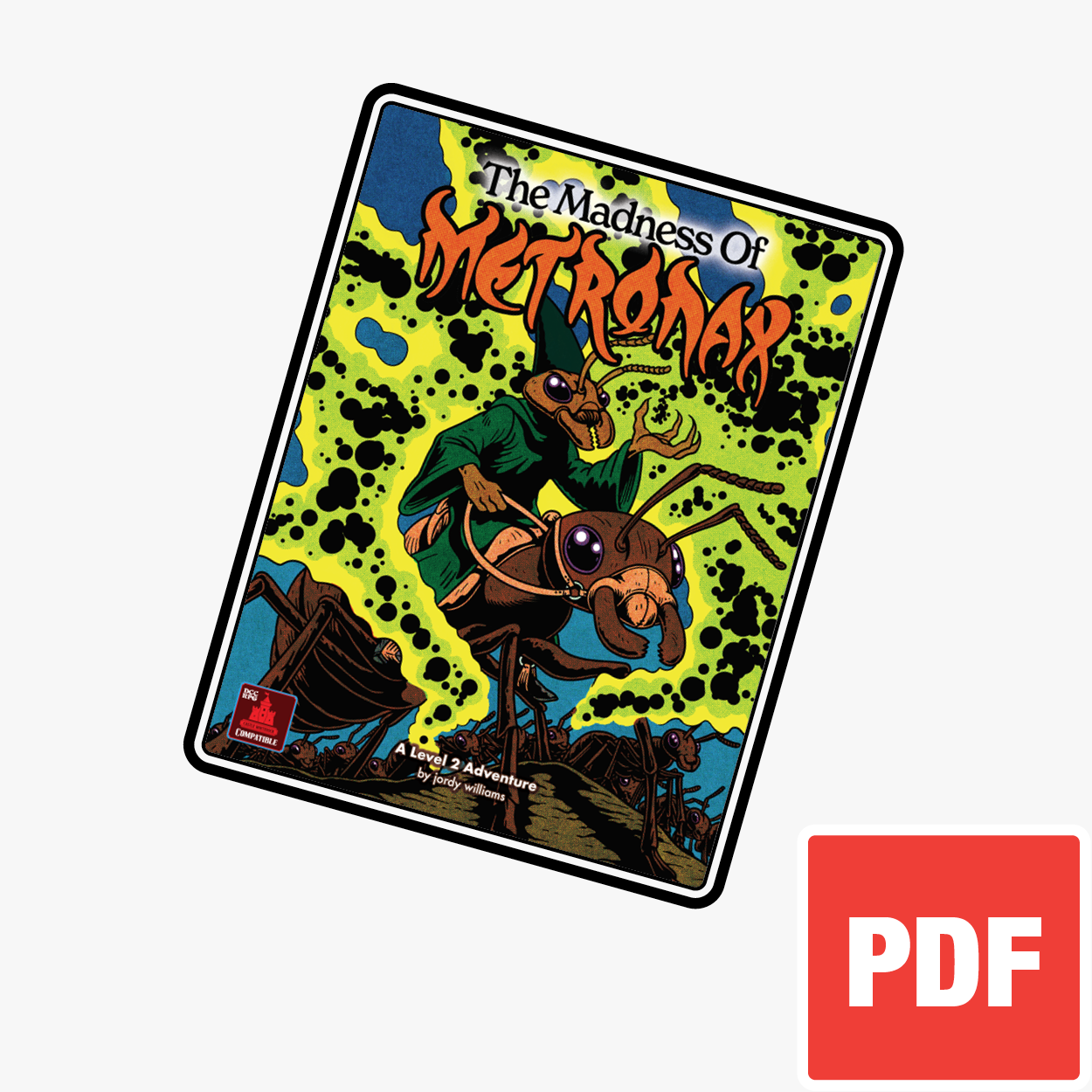 Madness of Metronax PDF for DCC