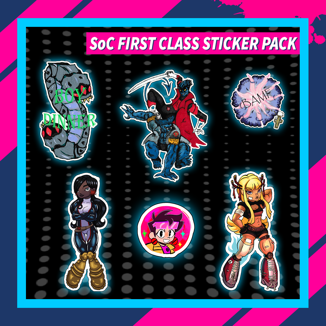 SoC First Class Sticker Pack