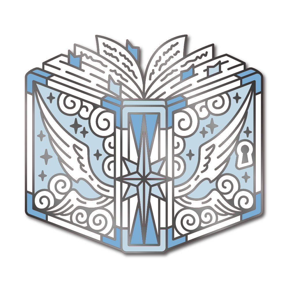 Angel Wing Spellbook (Blue)