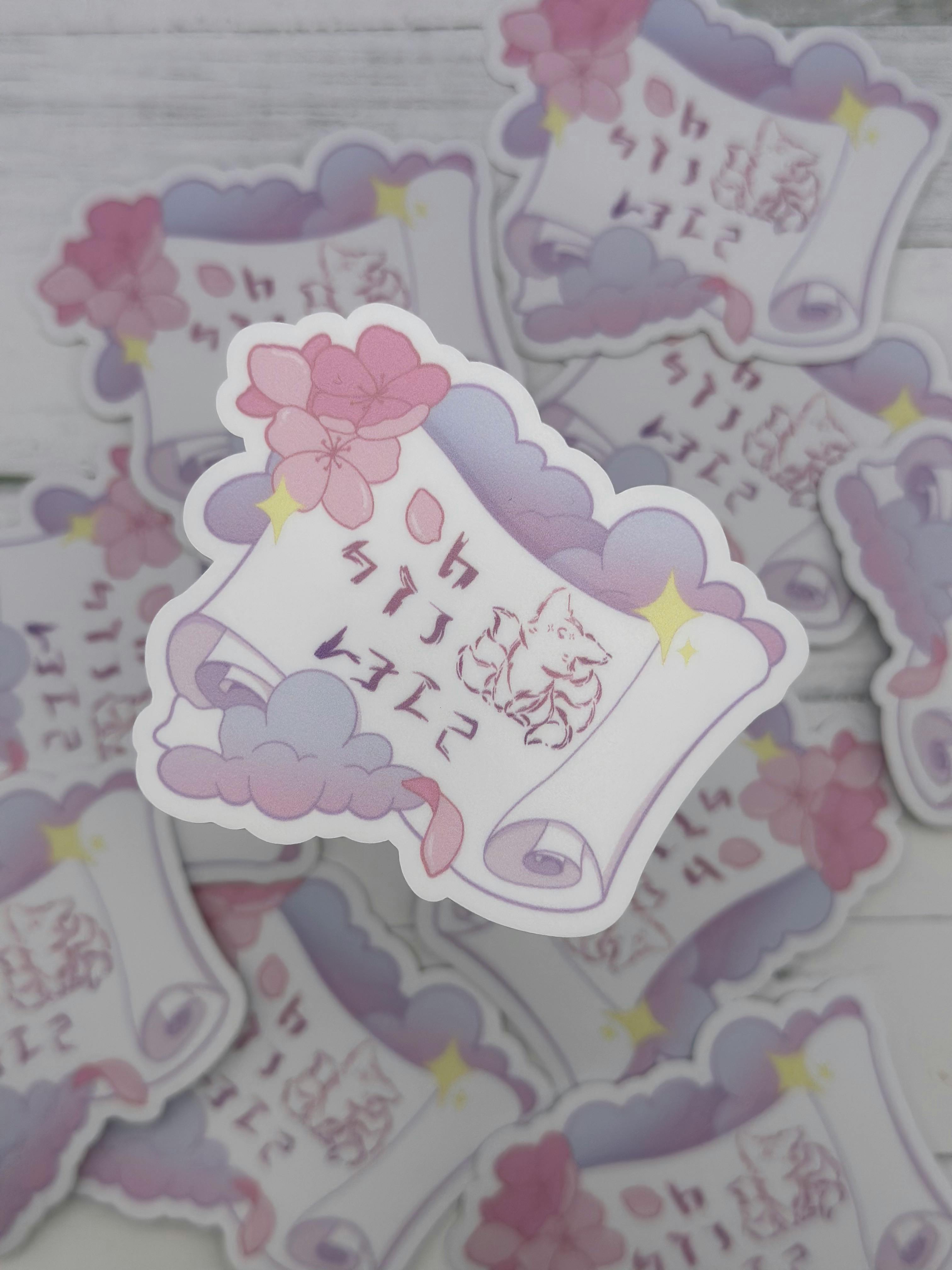 Summon Scroll Sticker