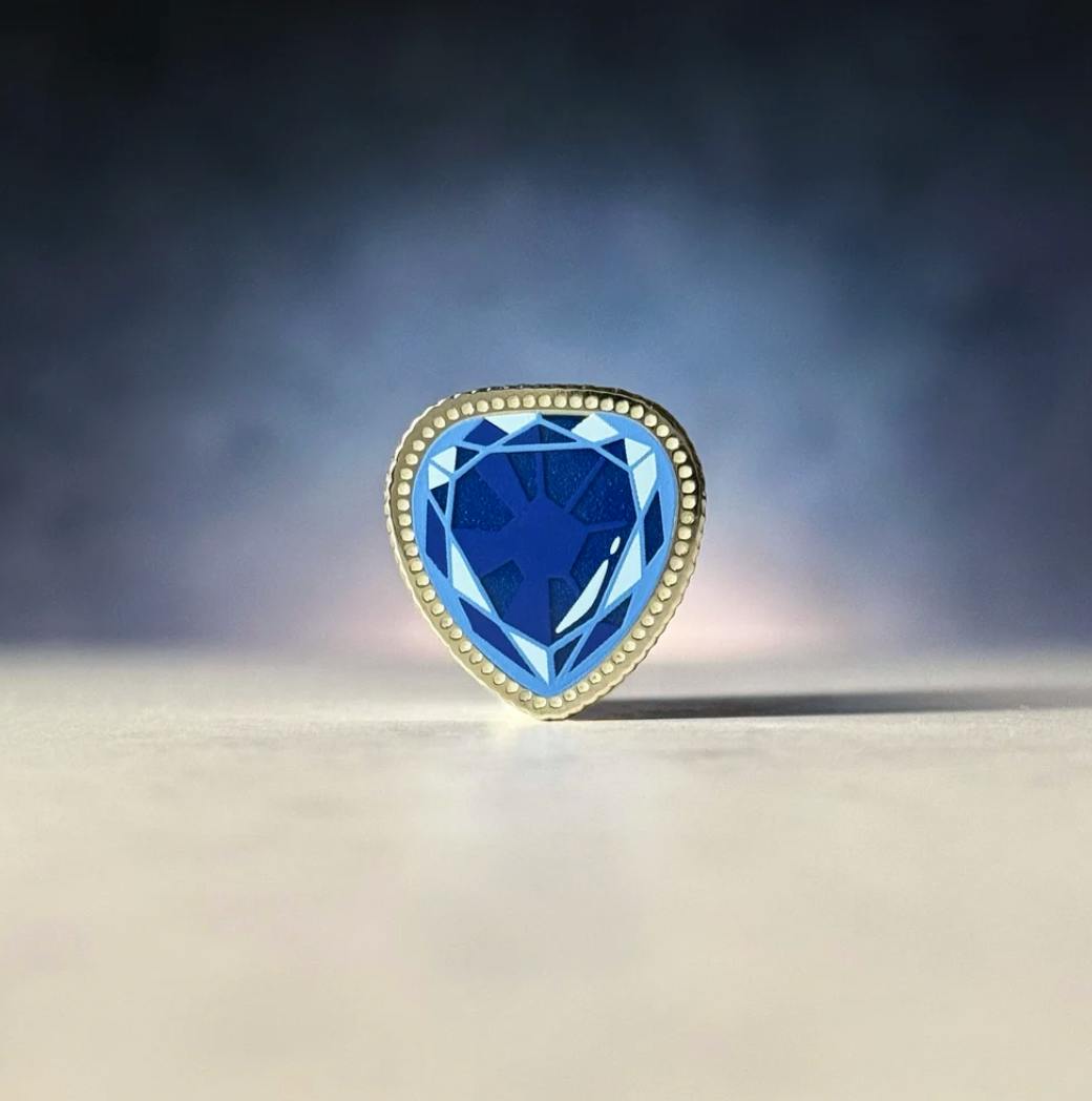 (O&T) Heart of the Ocean Pin