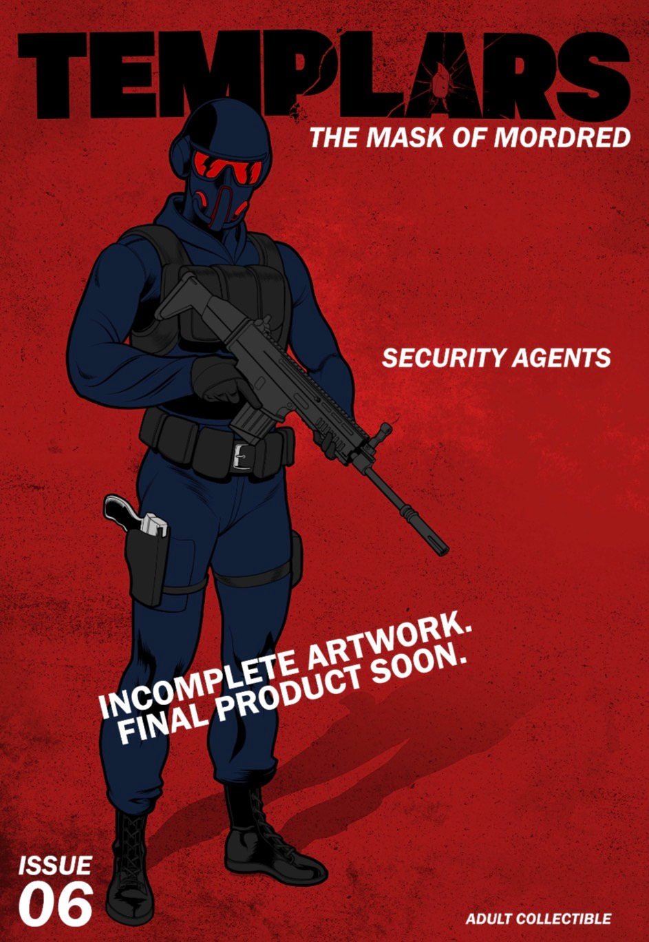 Security Agents 3.75" Action Figure