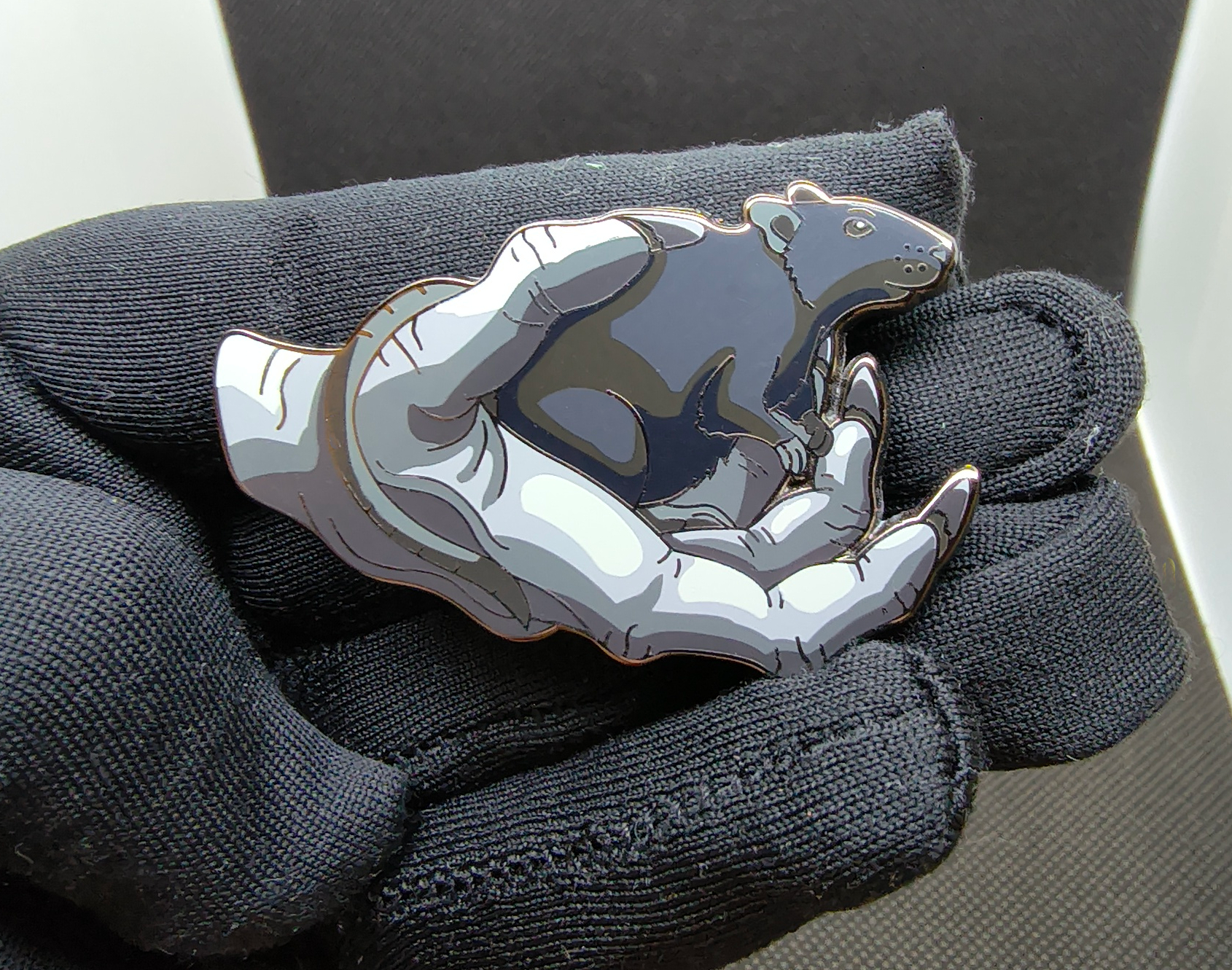 CLEARANCE - My Fiend rat pin!