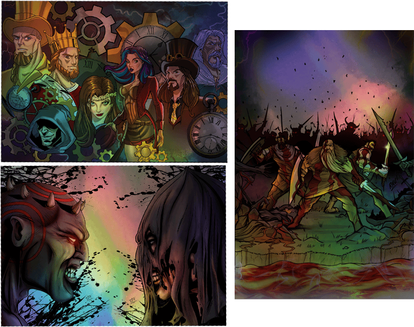 TRADING CARDS: First 3 BONUS Cards (Bundle & Save!) HEIRS OF ISILDUR & TALES FROM NOCTURNIA