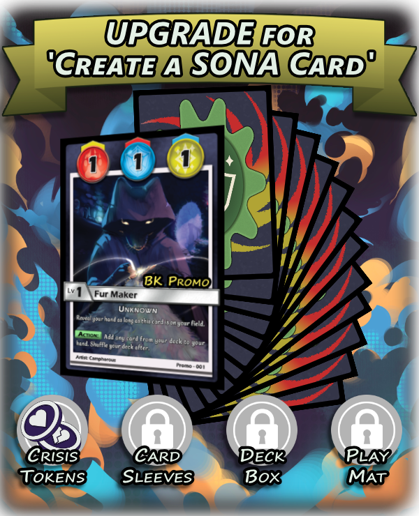 UPGRADE for 'Create a SONA Card'