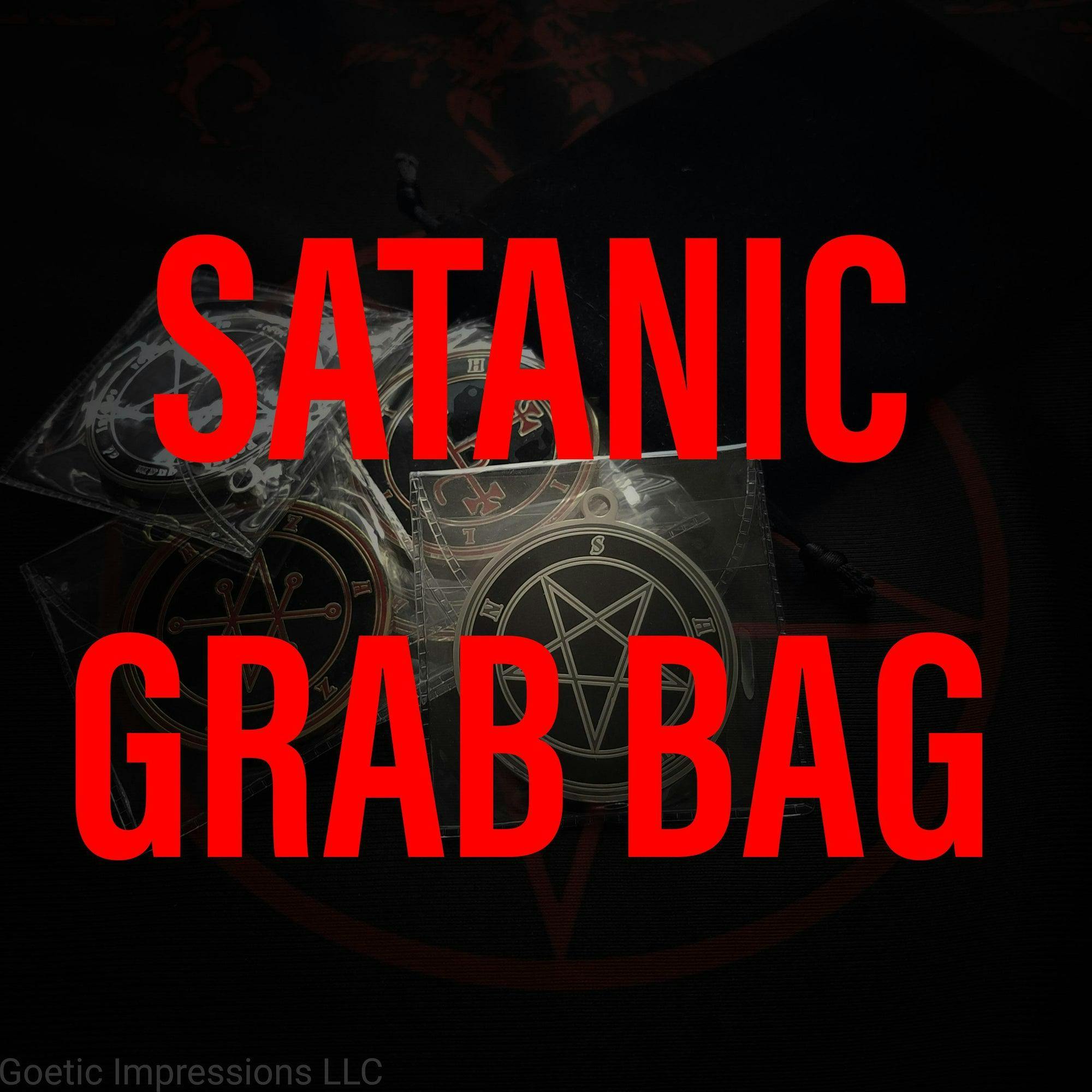 Satanic Medallion Mystery Grab Bag