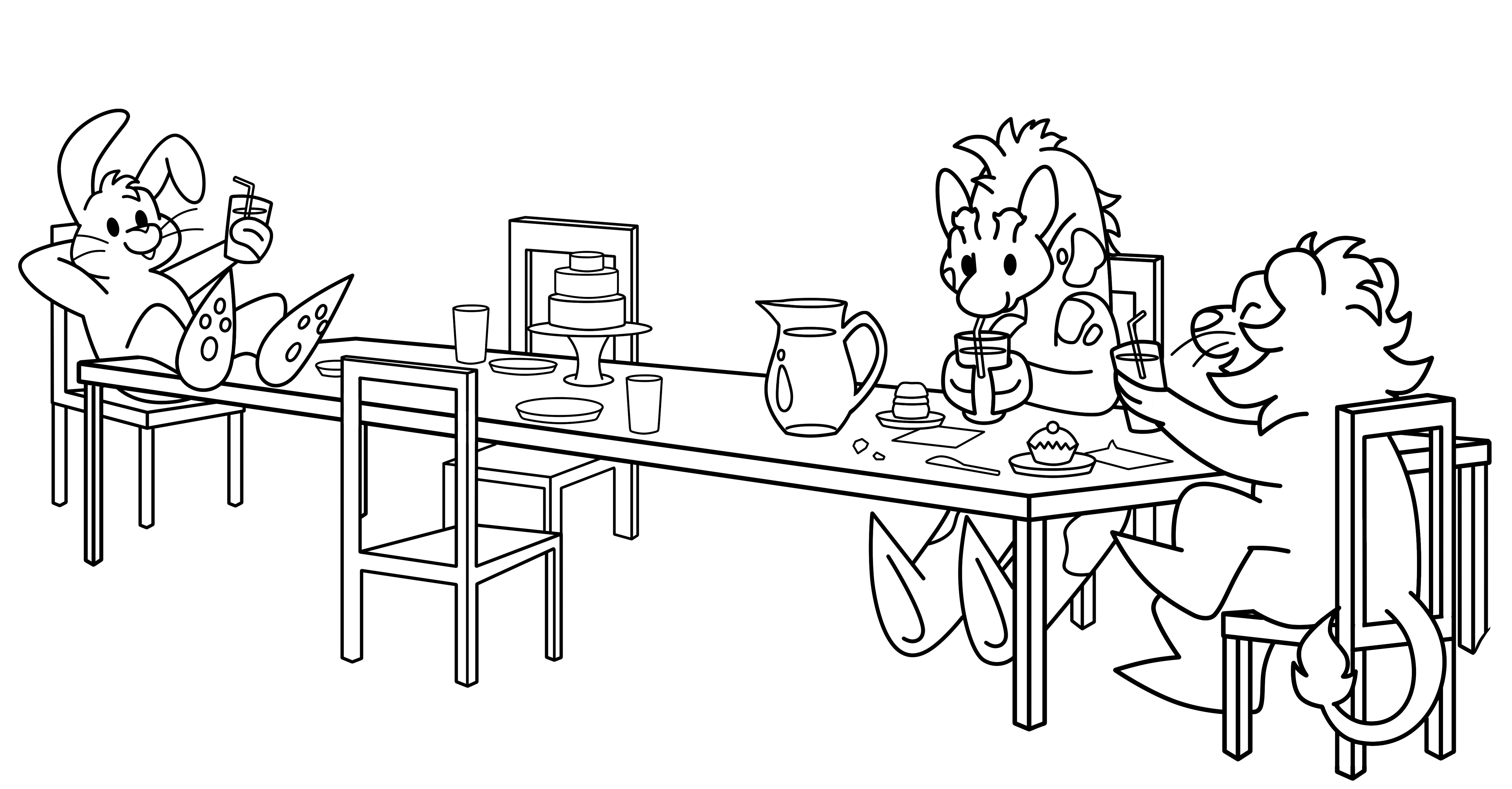 Raspberry Juice Coloring Book