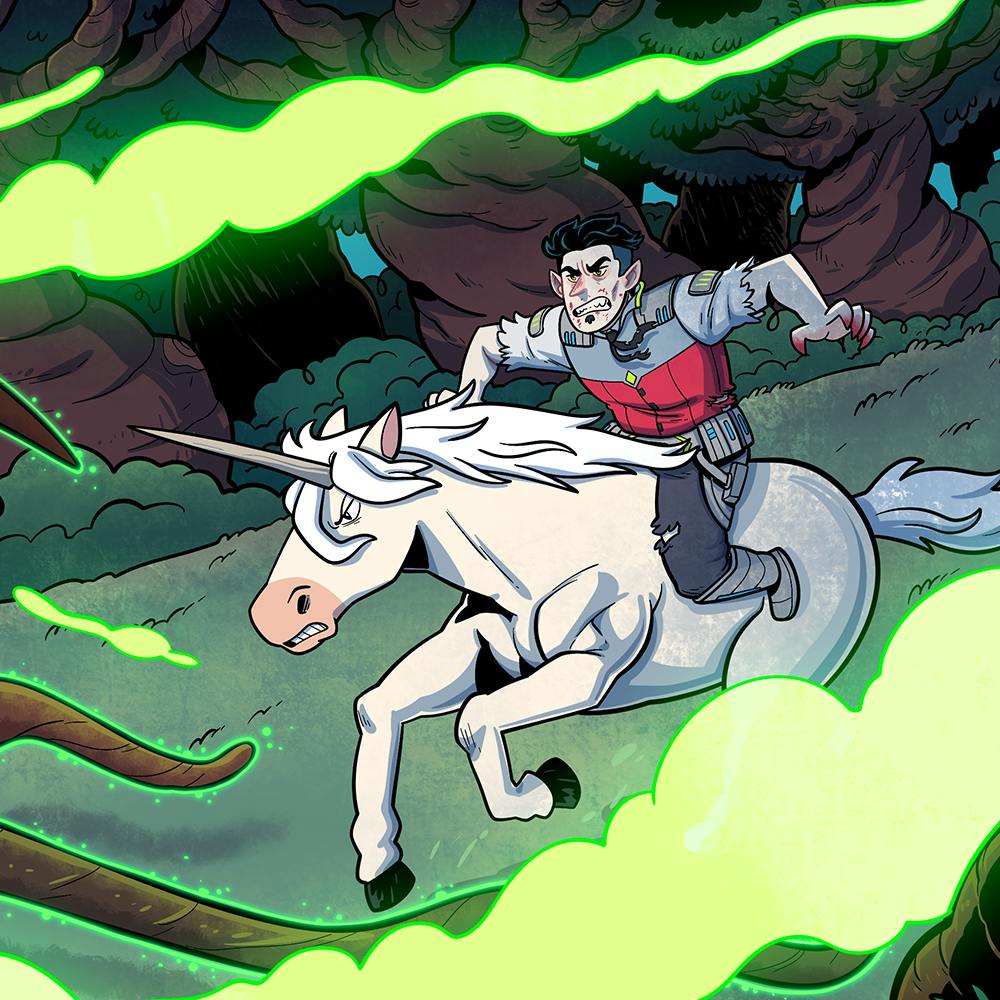 Unicorn VERSUS Vampire Detective #3 (digital)