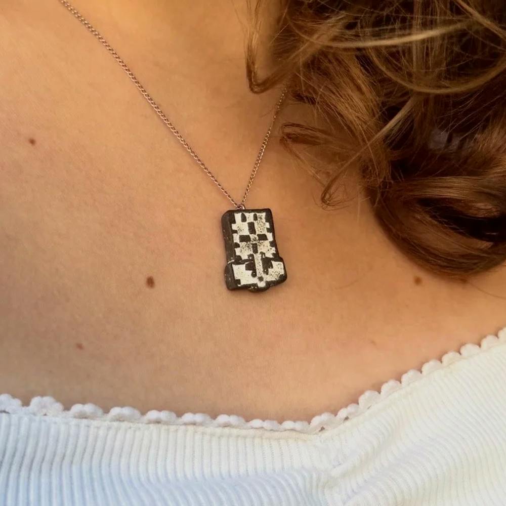 Ceramic Flower Necklace