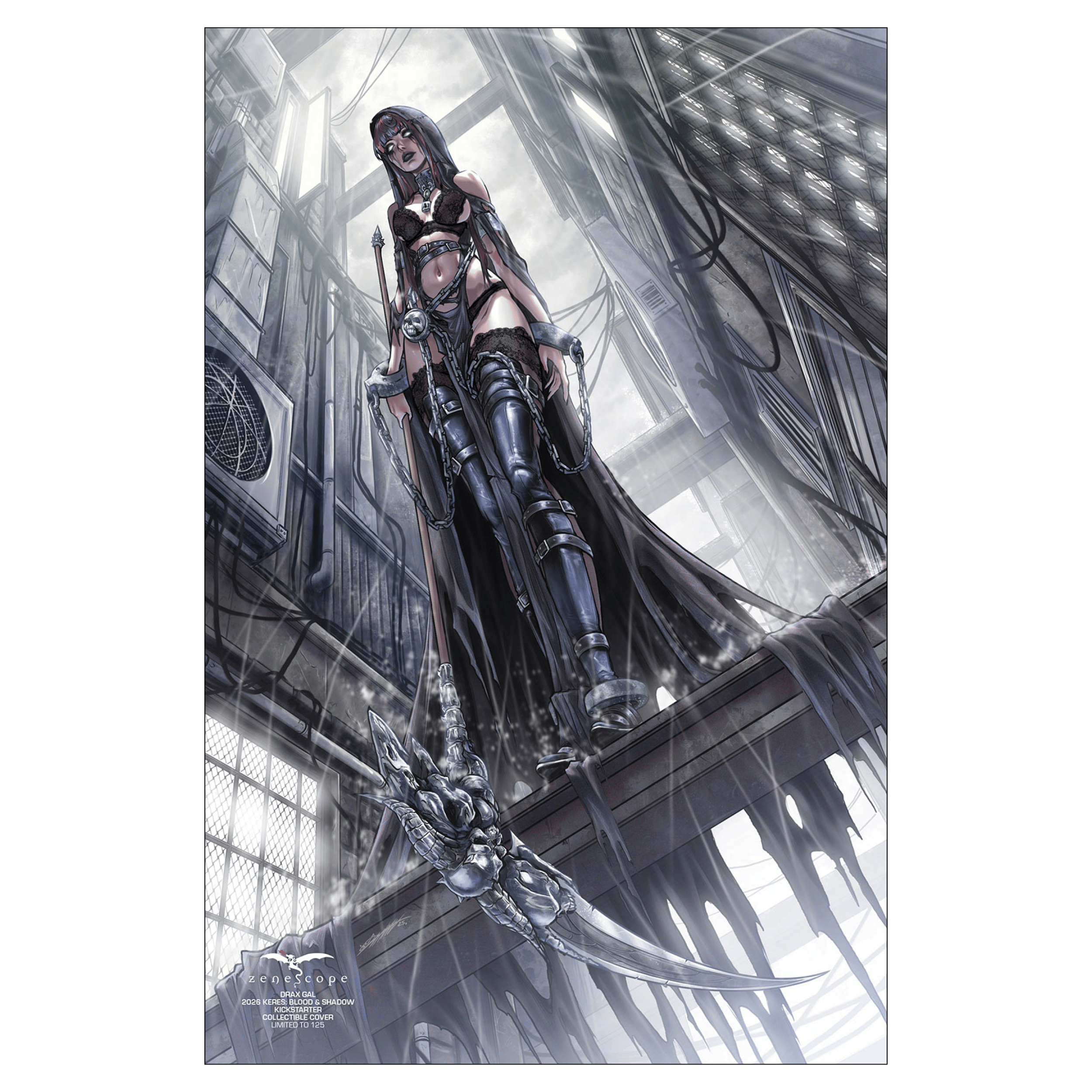 From the Vault - BLOODSHADOW KS LE125 Lingerie Collectible Comic (Drax)