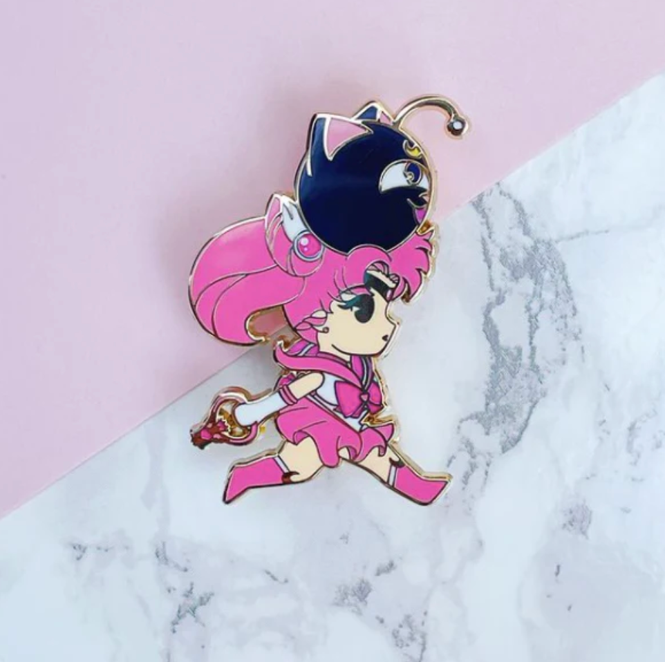 Runaway Chibi Pin