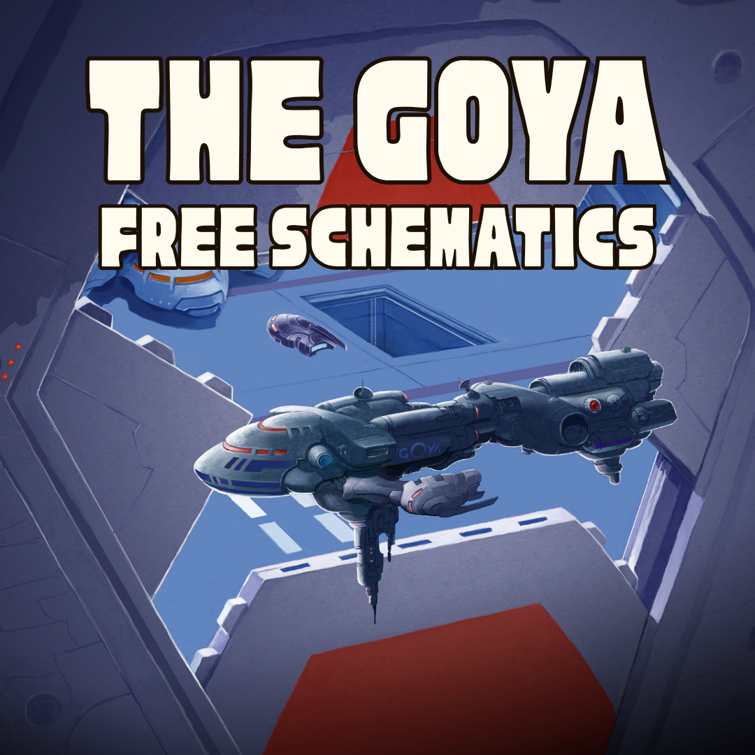 Free Schematics for The Goya!