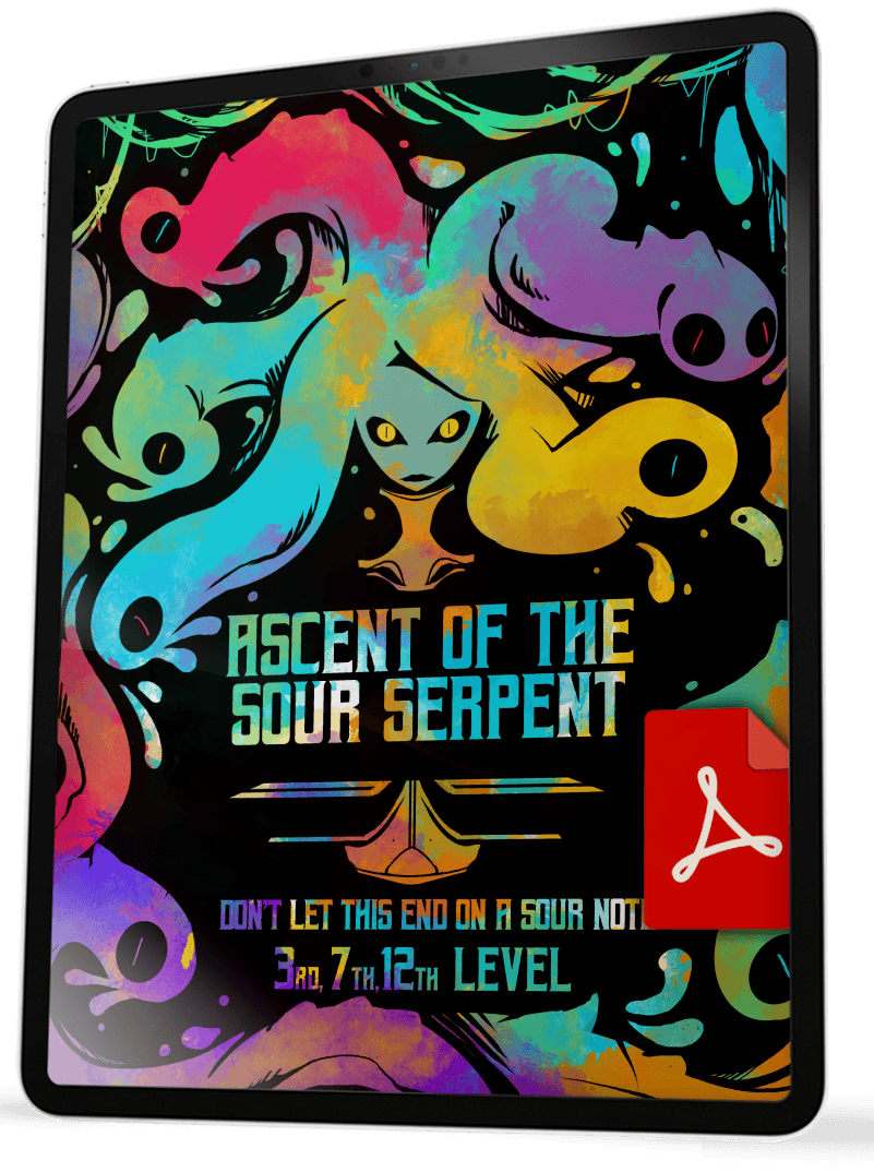 Ascent of the Sour Serpent - Digital PDF