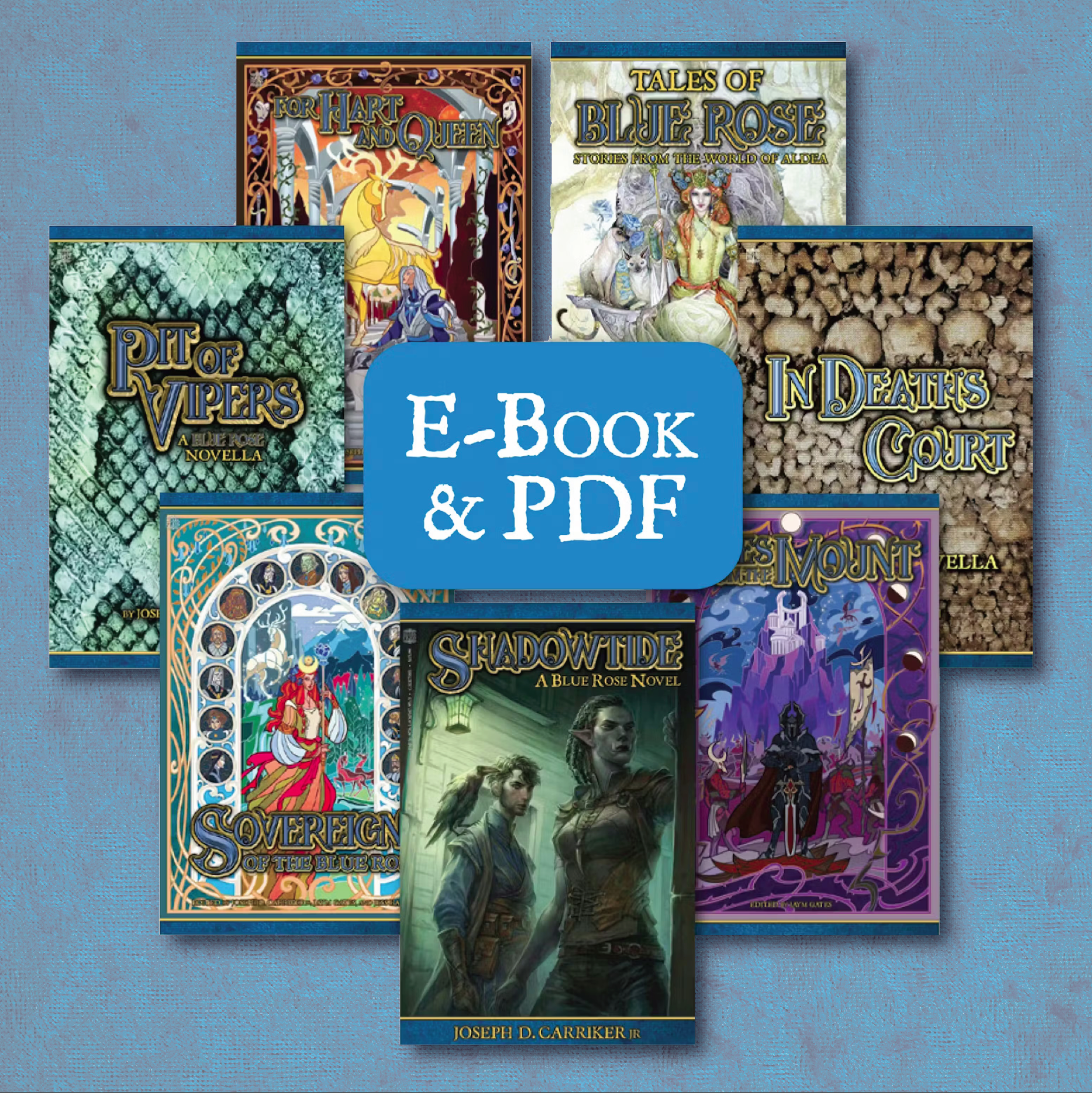 Blue Rose E-book Fiction Bundle