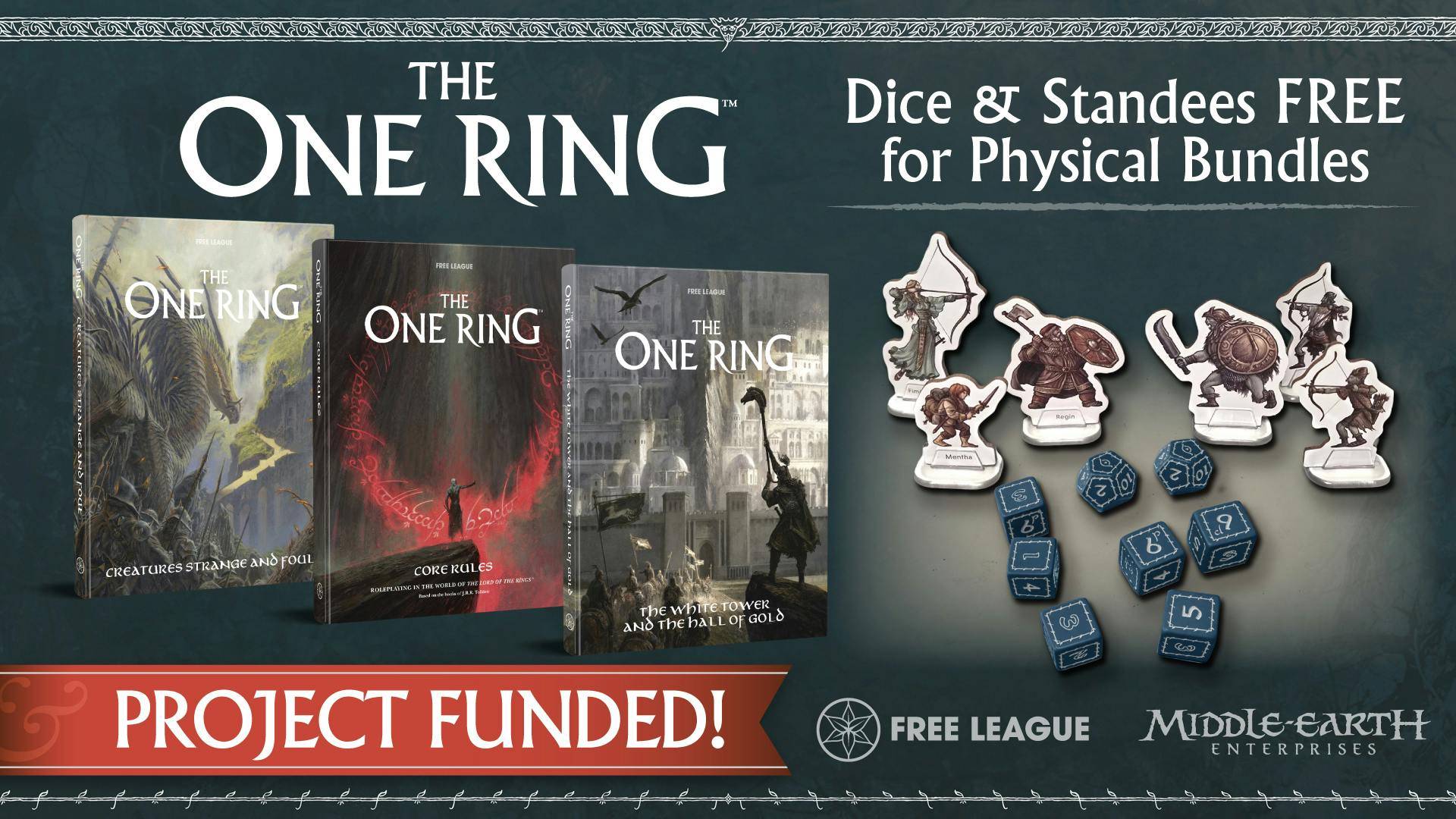 The One Ring™ RPG: Bestiary, Gondor Campaign & Updated Rules