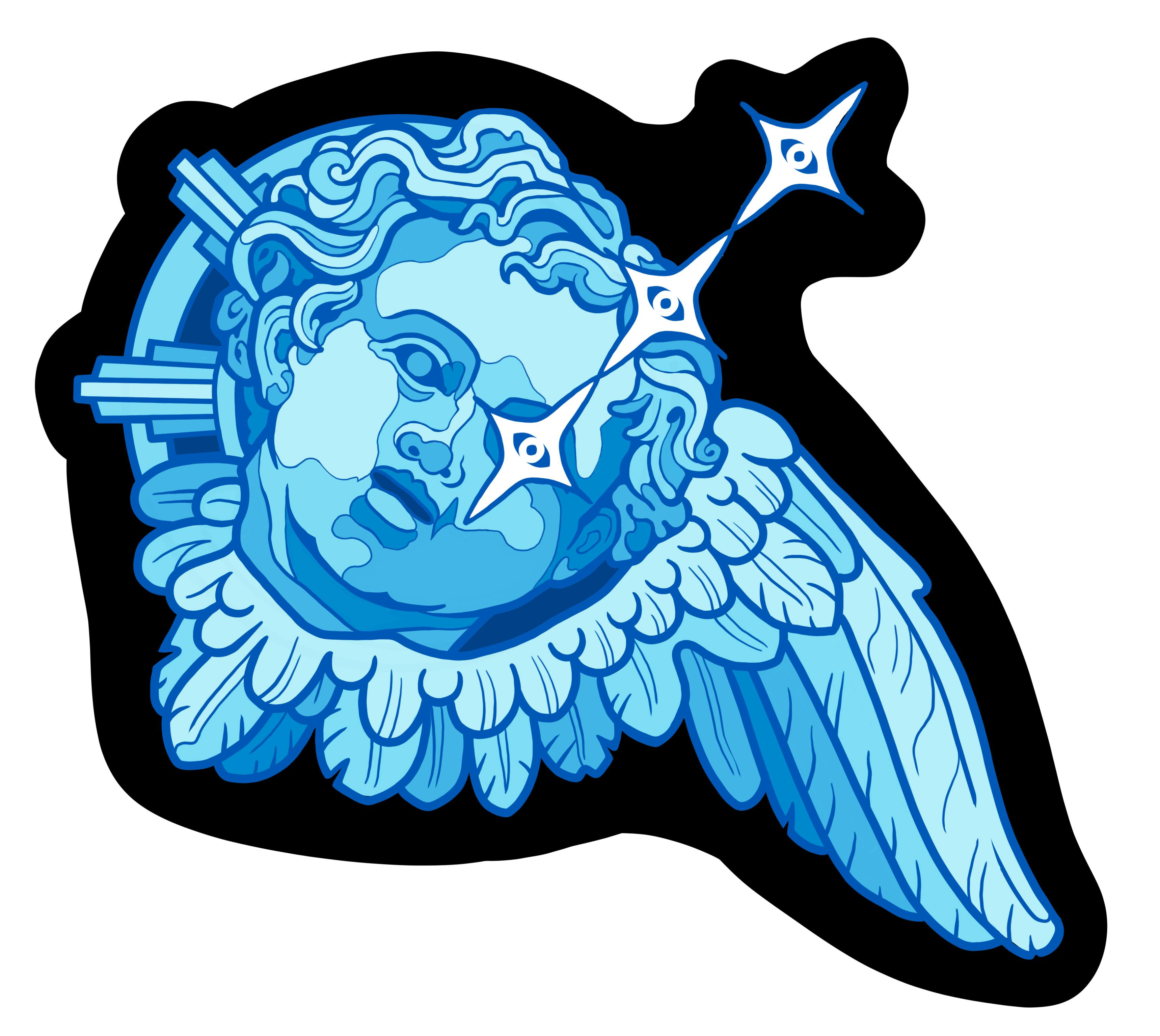 Eldritch Cherub sticker