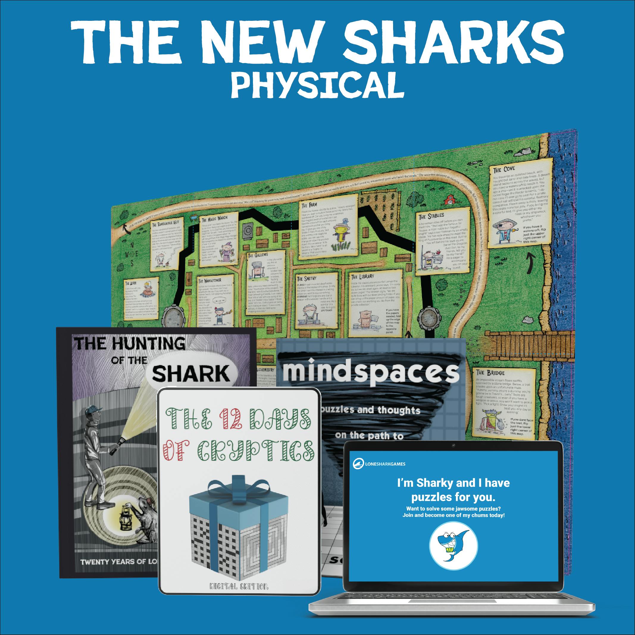 THE NEW SHARKS (Physical)