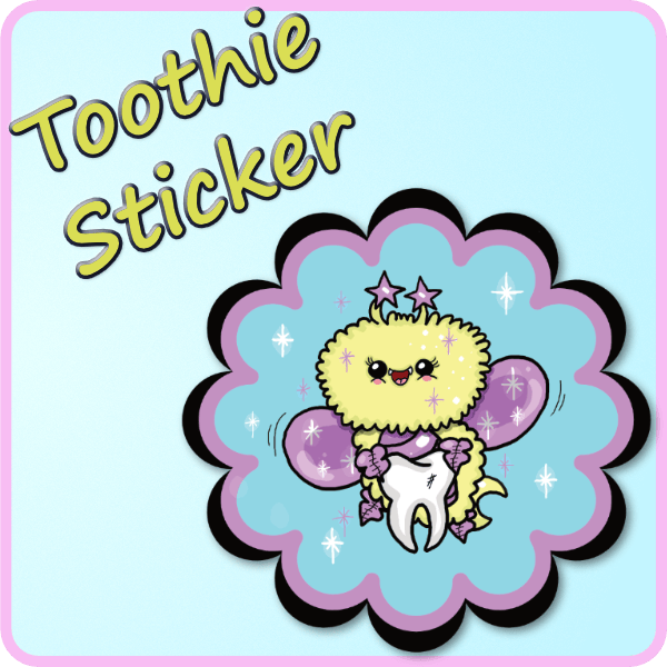 Toothie Sticker