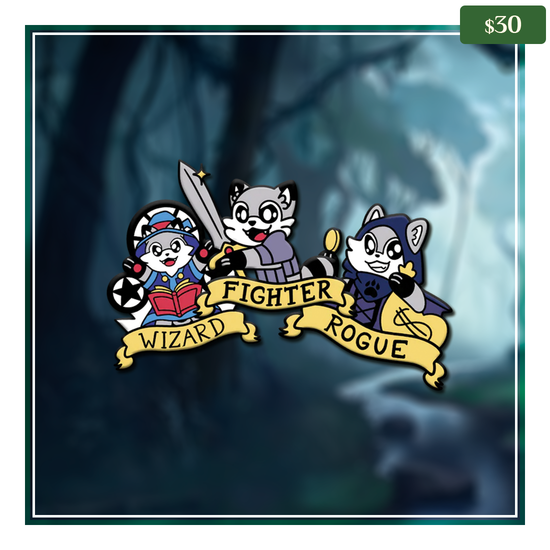 Roleplay Raccling Series 1 Pin Set