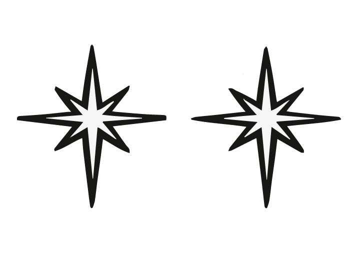 Star Shine- 2pc Mini pin set