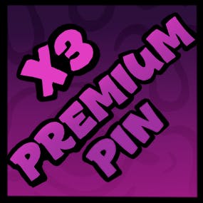 x3 Premium Pin