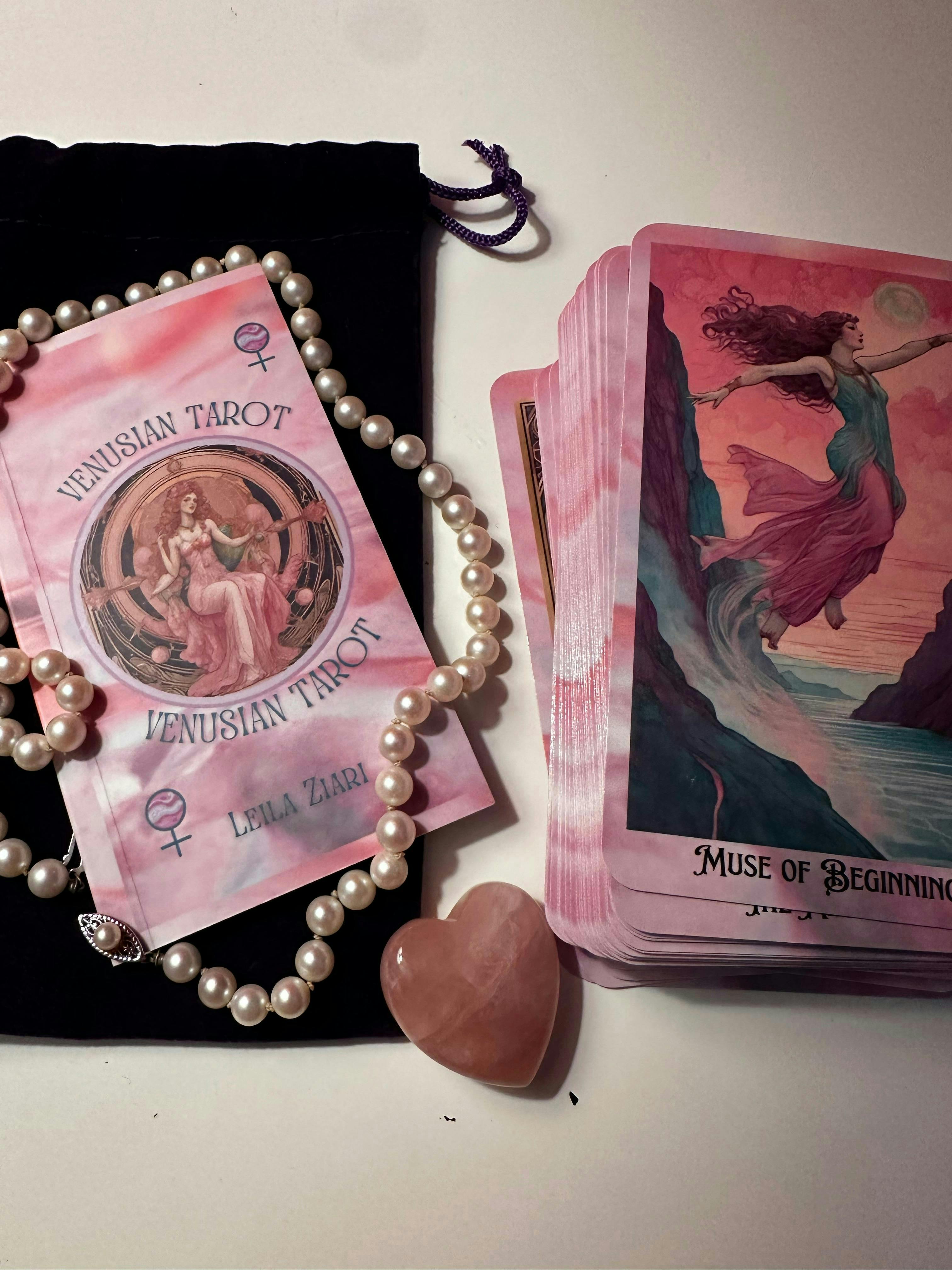 Venusian Tarot Card Deck: Divine Feminine Tarot