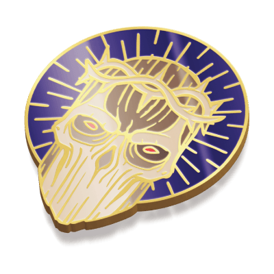 Mask of the Fallen King - Enamel Pin