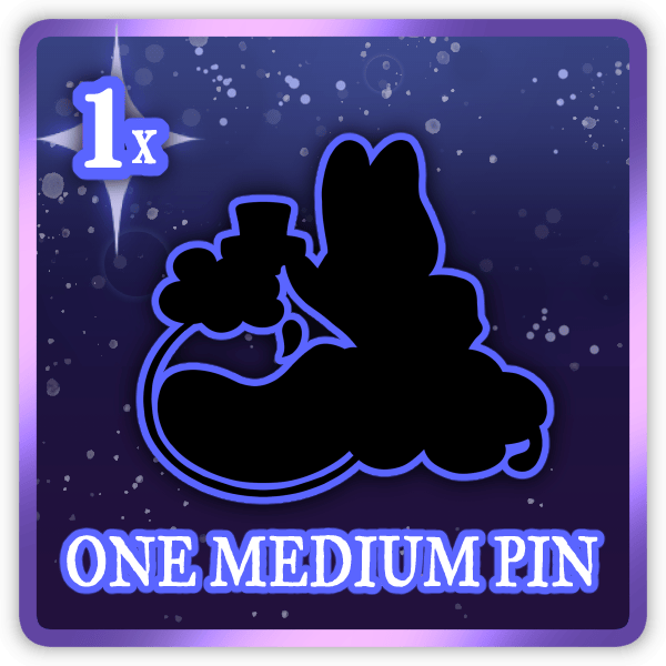 ⟡One Medium Pin⟡