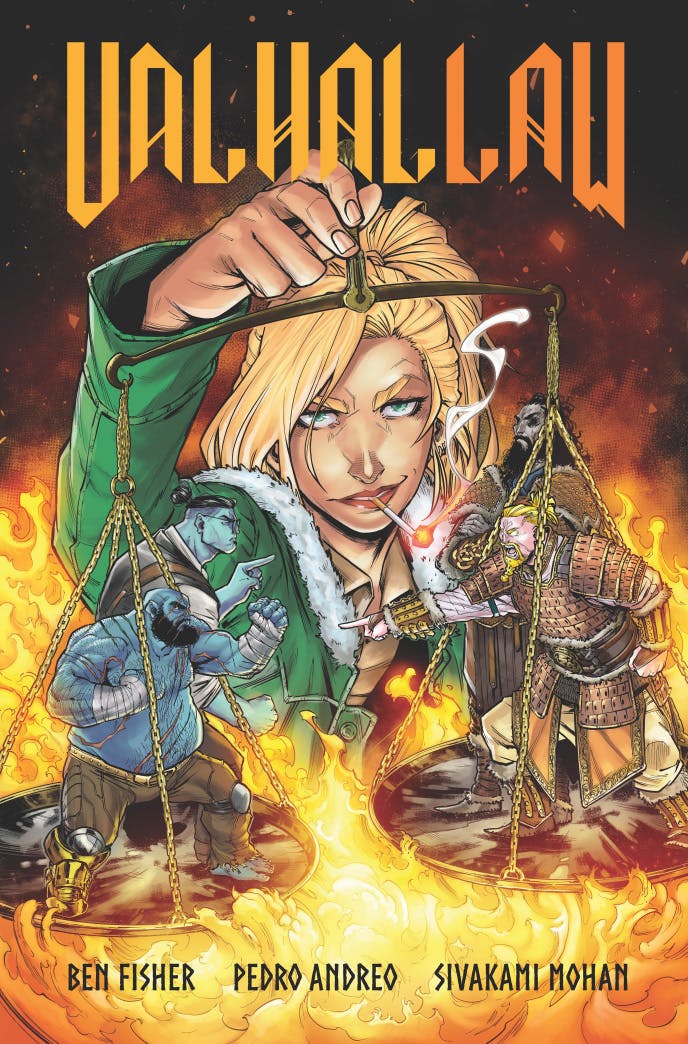 ValhalLaw-A 5-issue color comic epic, ready to print! - BackerKit
