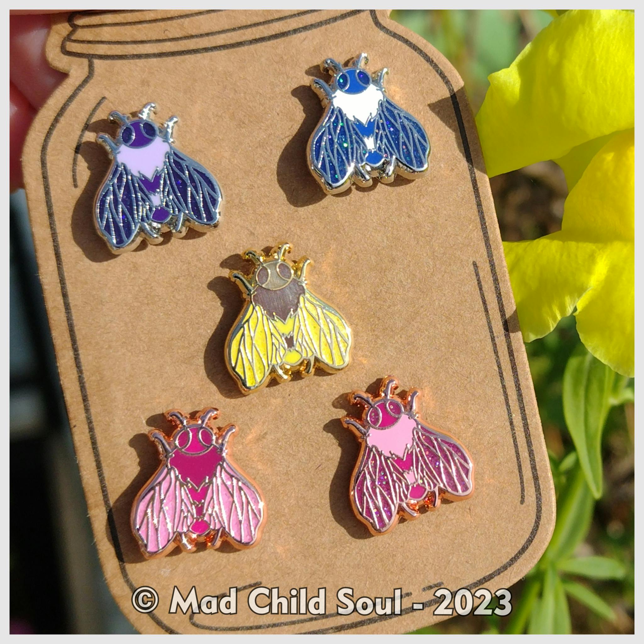 1x MINI PIN : Classic Bee