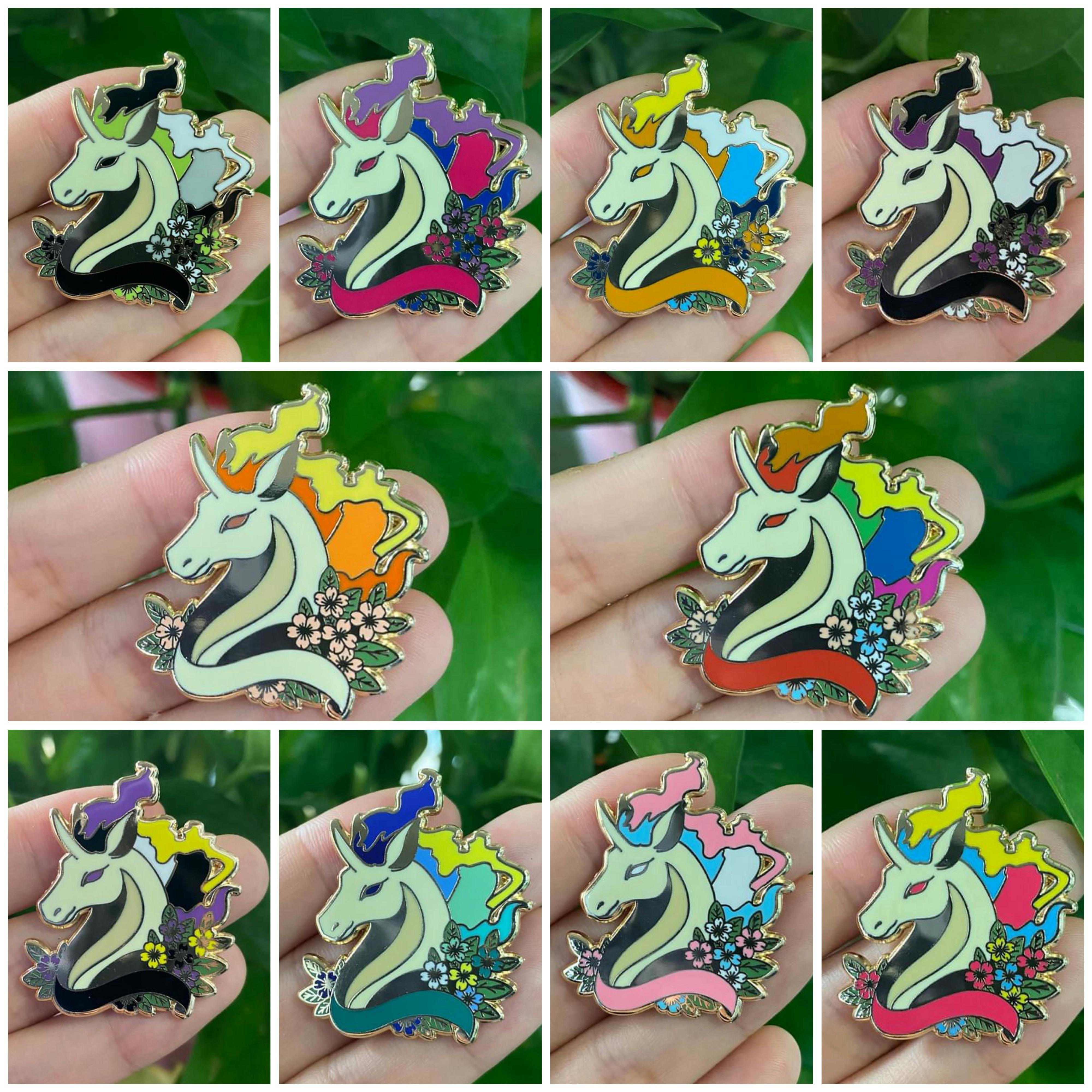 Pride Rapidash Pins