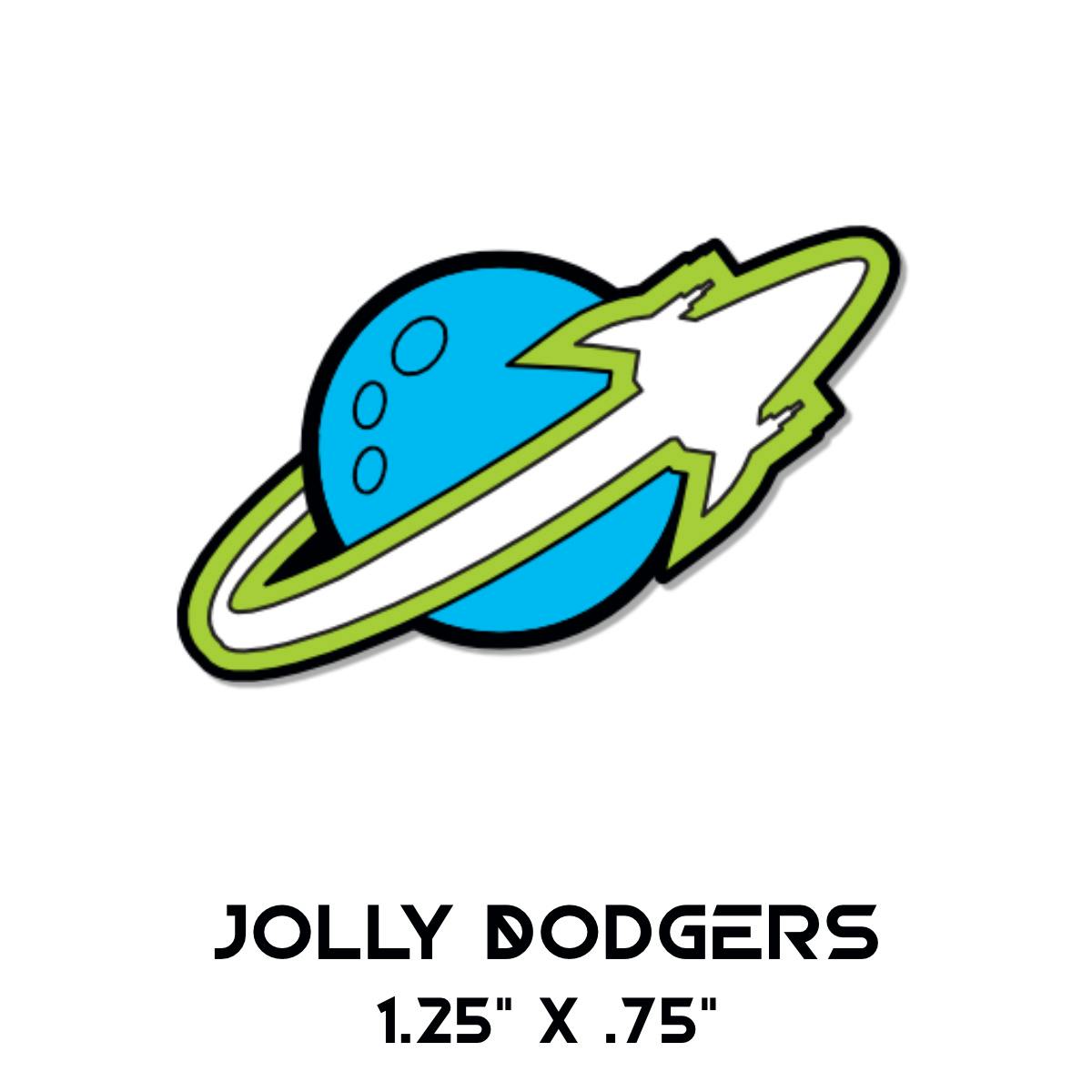 Jolly Dodgers Enamel Pin