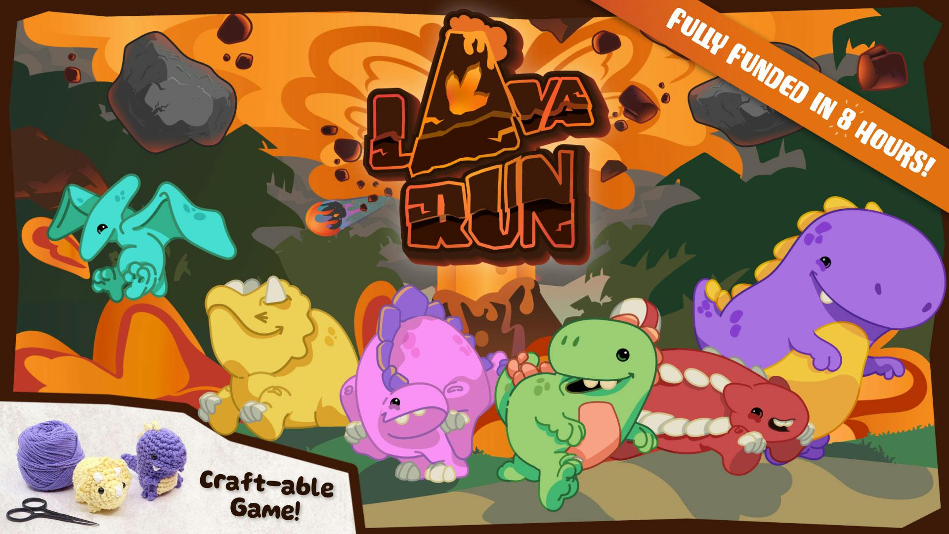 Lava Run - The Craft-Able Dinosaur Game Project Update: Lava Run is ...
