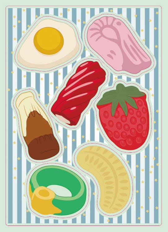 Pick n Mix Sticker Sheet	