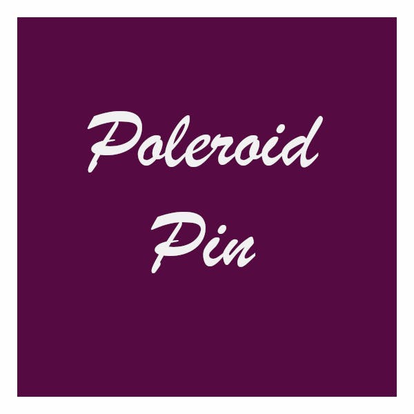 Polaroid Pin